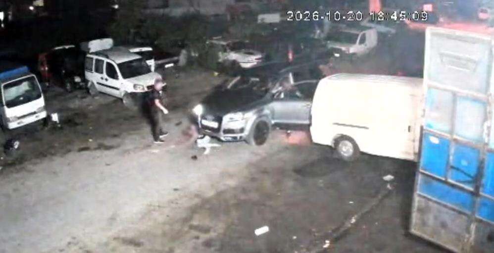 Sanayide araba tamiri kavgası dehşete dönüştü! Ateş açanı araçla ezdiler 1